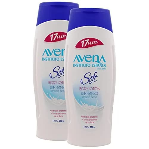 Avena Instituto Español Body Lotion Soft, Moisturizer, 17 Fl Oz | Silk & Milk Nourishment, 2-Pack thumbnail 1