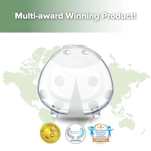 haakaa Ladybug Silicone Breast Milk Collector 150ml (5oz) | Passive Collection for Nursing Moms thumbnail 8