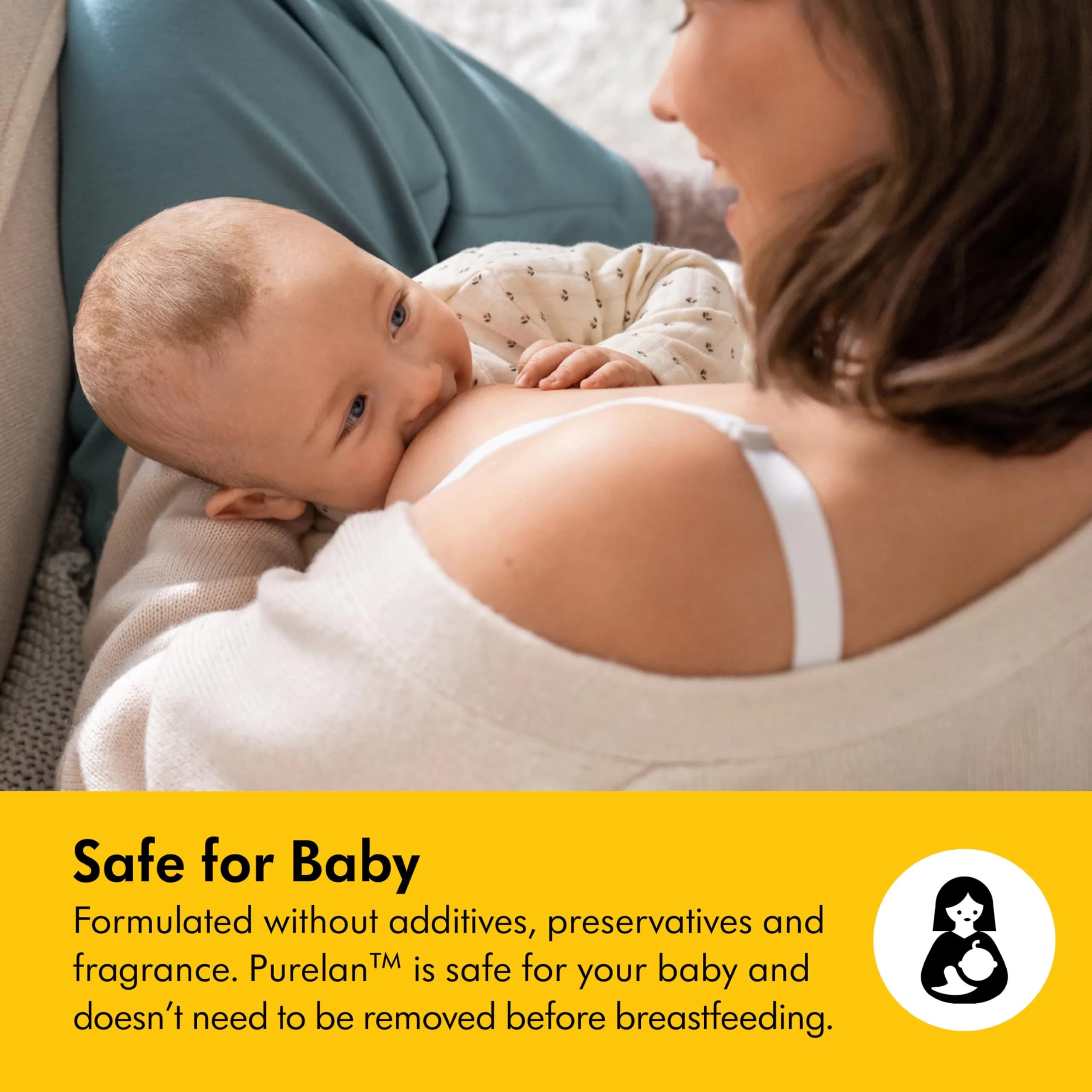 Medela Purelan Lanolin Nipple Cream for Breastfeeding Mothers, 1.3 Oz | Soothing & Protective Balm - view 4
