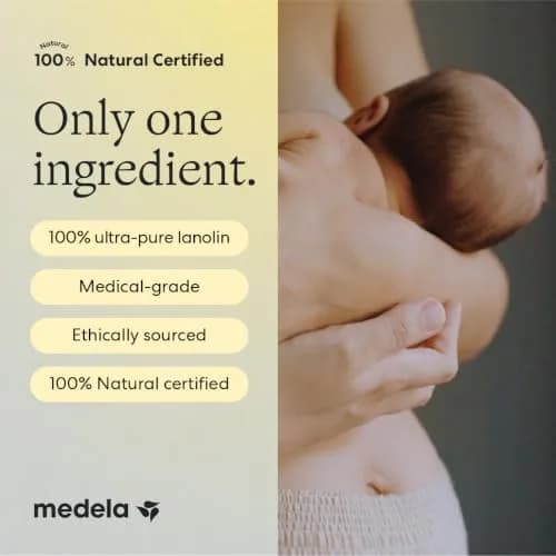 Medela Purelan Lanolin Nipple Cream 37g (1.3 oz) | Soothes Sore Nipples, Baby Safe, Natural Relief thumbnail 5