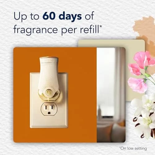 Glade PlugIns Air Freshener Refills Sheer Vanilla Embrace 3.35 Fl Oz (5 Count) | Scented with Essential Oils thumbnail 2