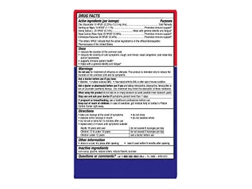 Cold-Eeze Plus Defense Zinc Lozenges, Natural Citrus Elderberry Flavor, 25 Ct | Shortens Cold Duration & Boosts Immunity thumbnail 2
