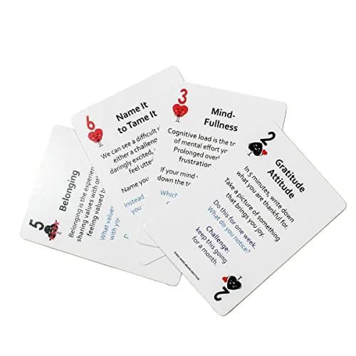 Mind Brain Emotion 52 Essential Coping Skills Cards | CBT, Meditation & Somatic Exercises for Stress & Anxiety Relief thumbnail 7
