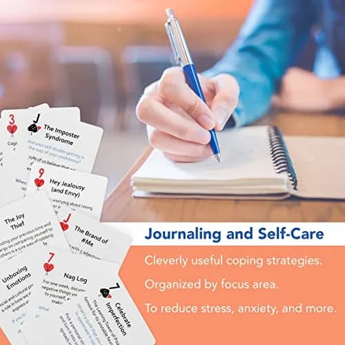 Mind Brain Emotion 52 Essential Coping Skills Cards | CBT, Meditation & Somatic Exercises for Stress & Anxiety Relief thumbnail 3
