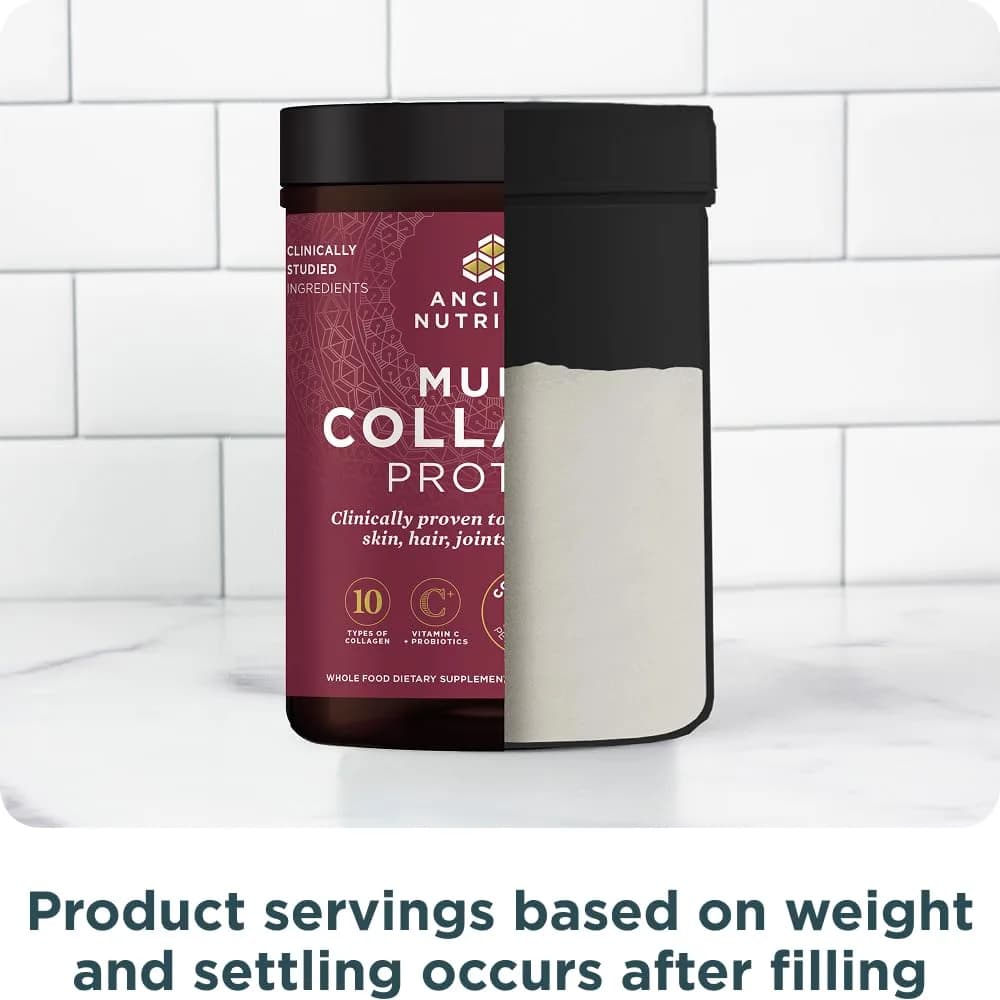 Ancient Nutrition Multi Collagen Protein Powder with Vitamin C & Probiotics, 60 Servings | Supports Skin, Joints, Gut Health thumbnail 8