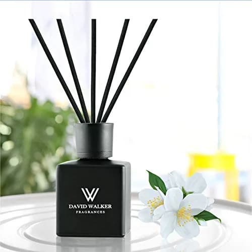 David Walker Room Diffuser - White Jasmine | 130 ml/4.4 oz | Long-lasting fragrance for home thumbnail 2
