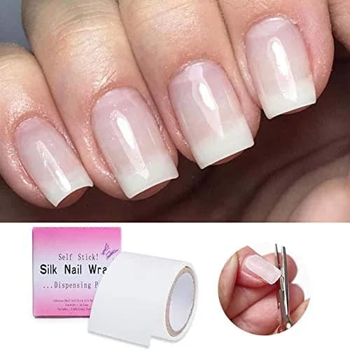 NT-ling Fiberglass Silk Wrap Nail Repair Sticker 1m (39.4 Inch) | Self-Adhesive for Strong Nail Protection thumbnail 4