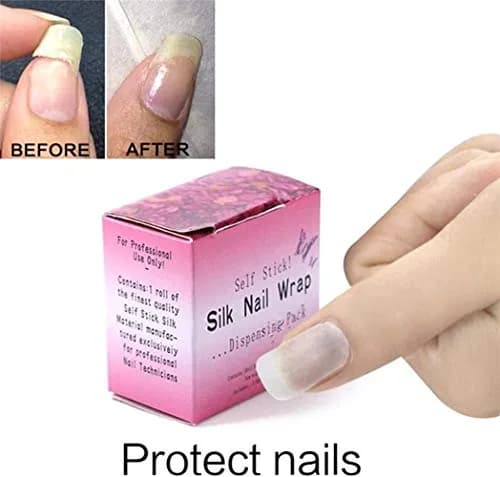 NT-ling Fiberglass Silk Wrap Nail Repair Sticker 1m (39.4 Inch) | Self-Adhesive for Strong Nail Protection thumbnail 3