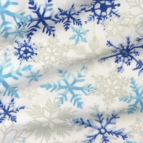 HonestBaby Family Matching Holiday Pajamas for Men, Women, Kids, Toddlers, Baby Boys, Girls, Unisex Pets, Falling Snowflakes, 0-3 Months | Organic Cotton Comfort thumbnail 5
