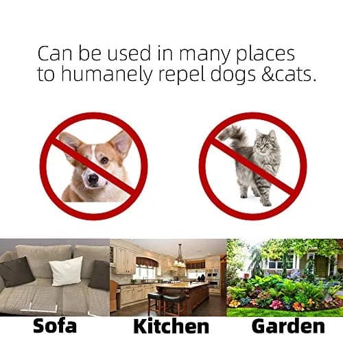 BYTEBAY Cat Repellent Scat Mat 8 Pack | Humane Humane Security Spikes 16x13 Inches thumbnail 5