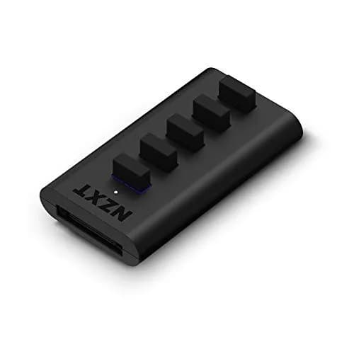 NZXT Internal USB Hub 3 - Expands 4 USB 2.0 Ports - Sleek Multifunctional Design - SATA Power Connection - Plug and Play | Compact, Stable Power, Easy Install thumbnail 4
