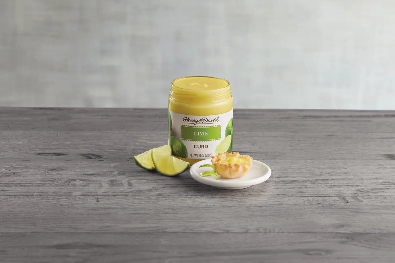 Harry & David Lime Curd 10 Ounces | Zesty Fruit Spread for Breakfast & Baking