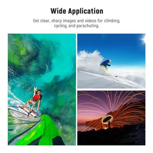 NEEWER 4-Pack ND Filter Kit for GoPro Hero 13/12/11/10/9 Cameras | Multicoated Optical Glass, Aviation Aluminum Frame thumbnail 5