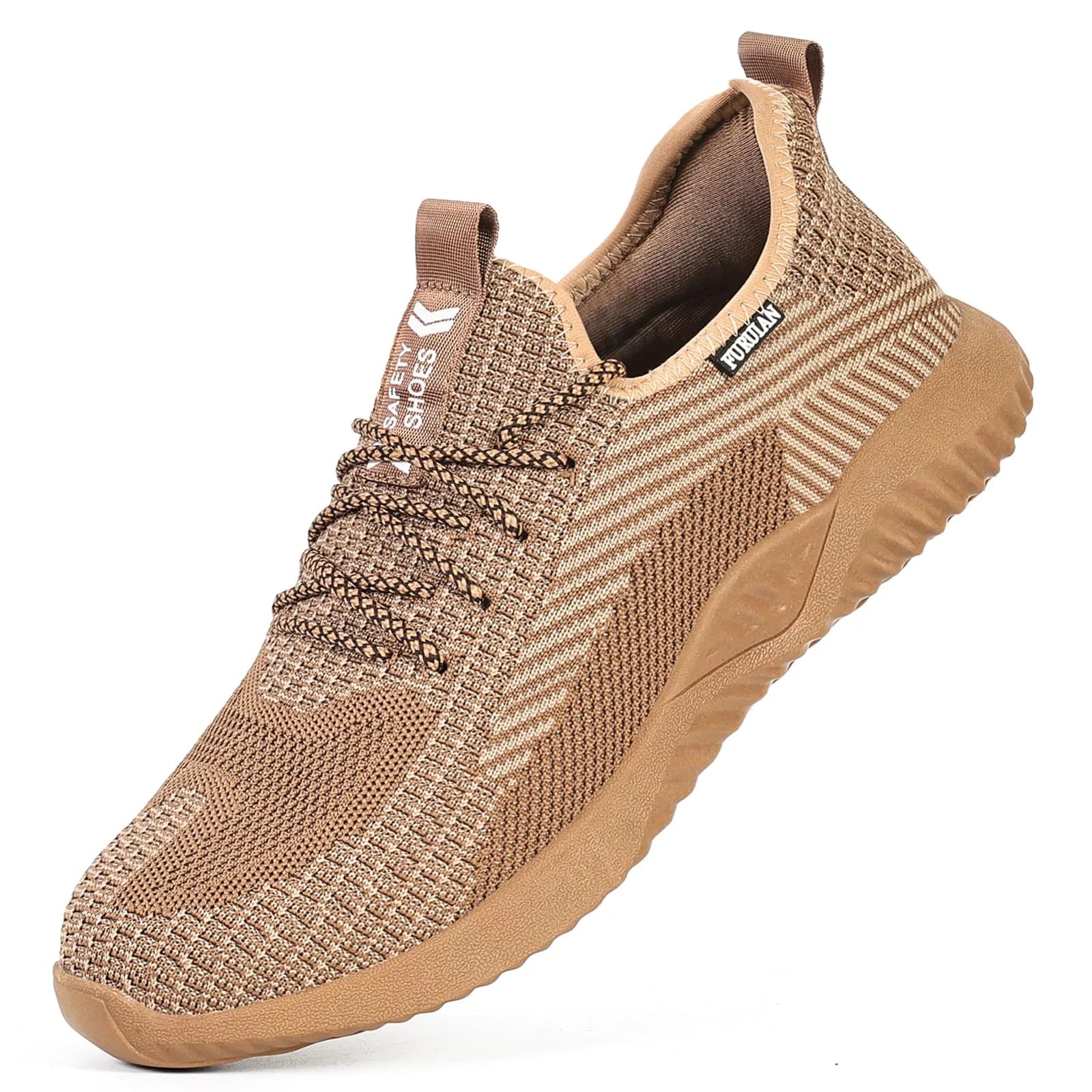 Furuian Steel Toe Work Shoes for Men Women Safety Construction Sneakers | Impact & Puncture Protection - main product image