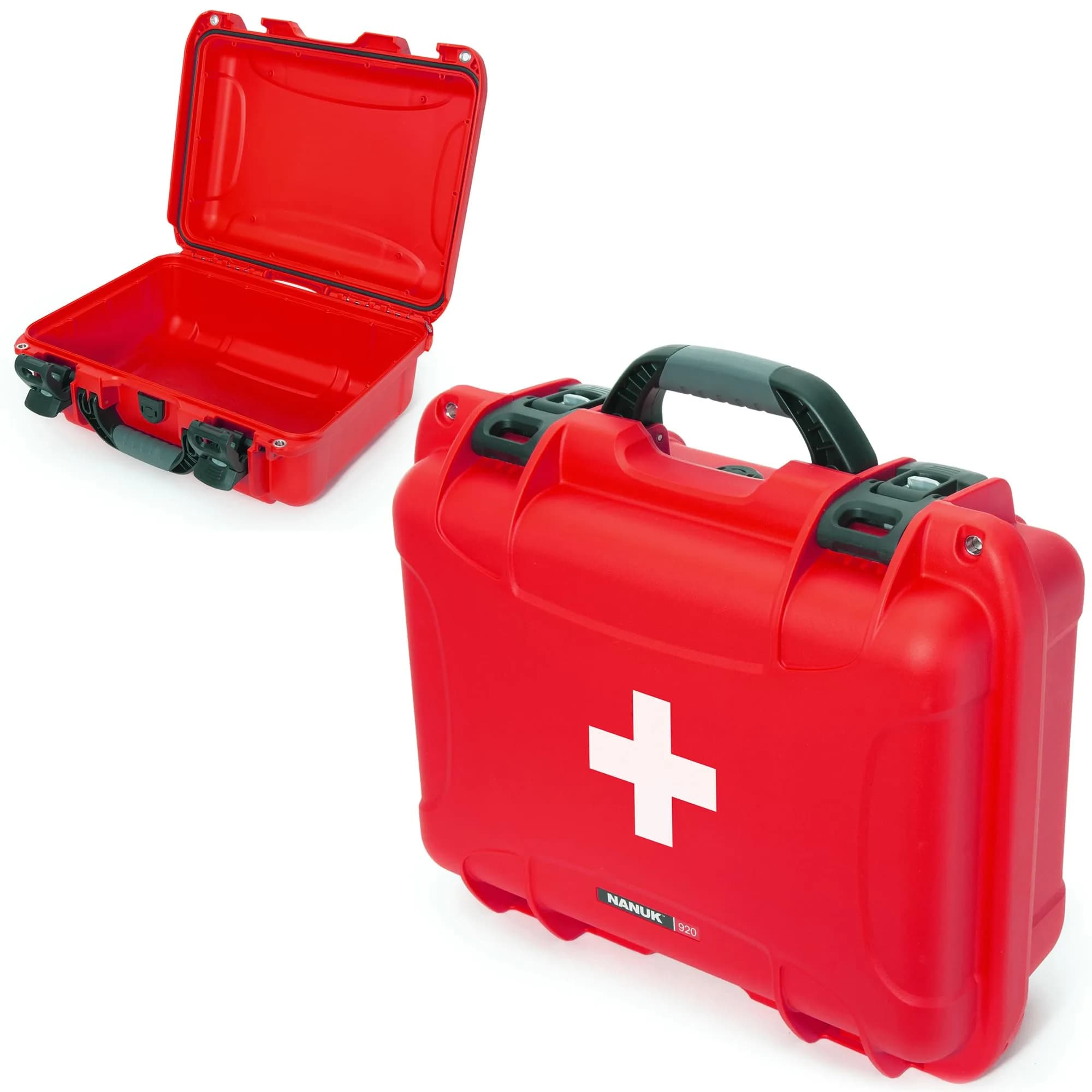 NANUK 920 Waterproof First Aid Box 15" x 10.5" x 6.2" | Impact-Resistant, Dustproof, Floats - main product image