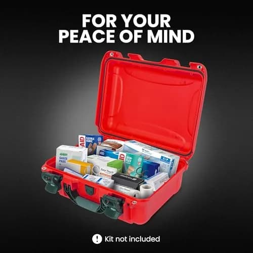NANUK 920 Waterproof First Aid Box 15" x 10.5" x 6.2" | Impact-Resistant, Dustproof, Floats thumbnail 3
