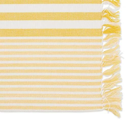 DII Multi Stripe Kitchen Tabletop Collection Placemat Set 13x19 inches (33x48 cm) - Set of 6 thumbnail 2