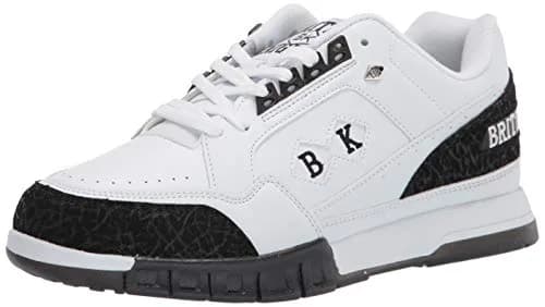 British Knights Metros Sneakers White/Black/Black Ice 10.5 US | Retro Casual Comfort thumbnail 1