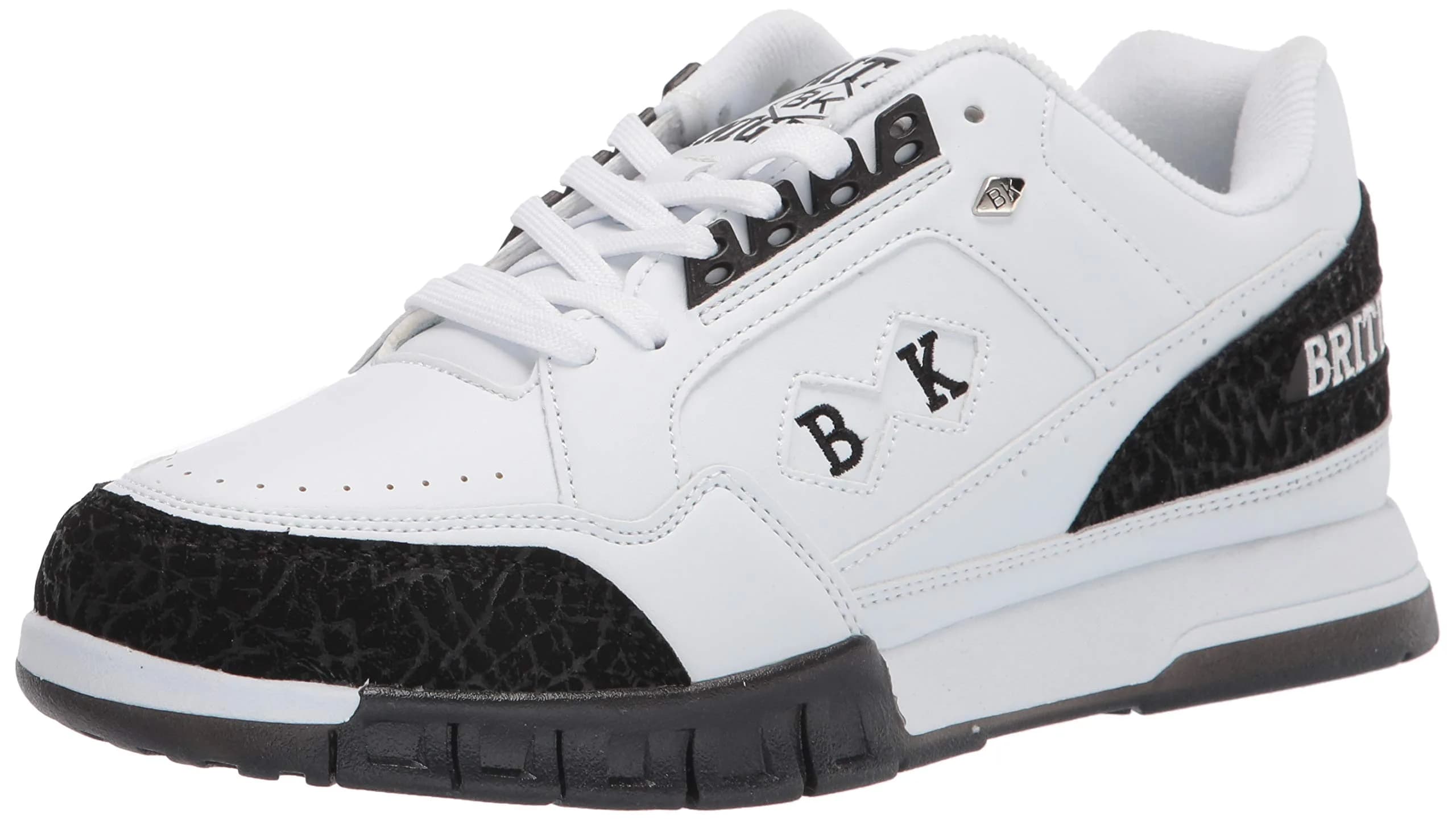 British Knights Metros Sneakers White/Black/Black Ice 10.5 US | Retro Casual Comfort - main product image