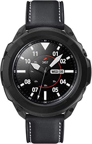 TenCloud Black Watch Case for Samsung Galaxy Watch 3 41mm/45mm | Rotatable Bezel Protector thumbnail 2