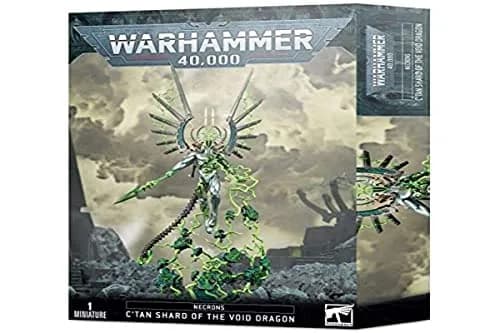 Games Workshop Warhammer 40,000 Necrons C'Tan Shard of The Void Dragon Miniature | 22.7cm (9.1 inches) Plastic Model thumbnail 2