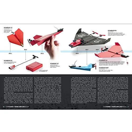 POWERUP TOYS The PowerUp Paper Airplane Book | 10 Unique Designs & STEM Learning (59 pages, paperback) thumbnail 4