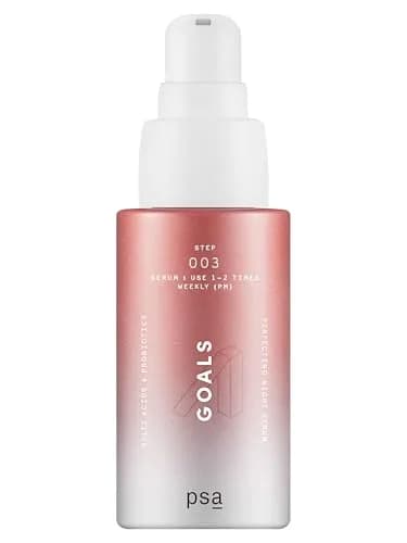 PURPOSEFUL SKINCARE PSA - GOALS Multi Acid & Probiotics Night Serum 30 mL | Reduces Pores & Dark Spots thumbnail 1