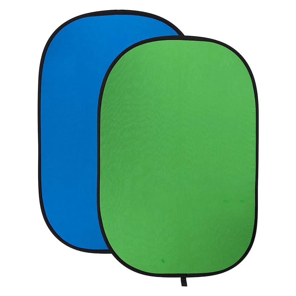 Fotodiox Pro 48x72 inch Chromakey Green/Blue 2-in-1 Collapsible Background Panel - main product image