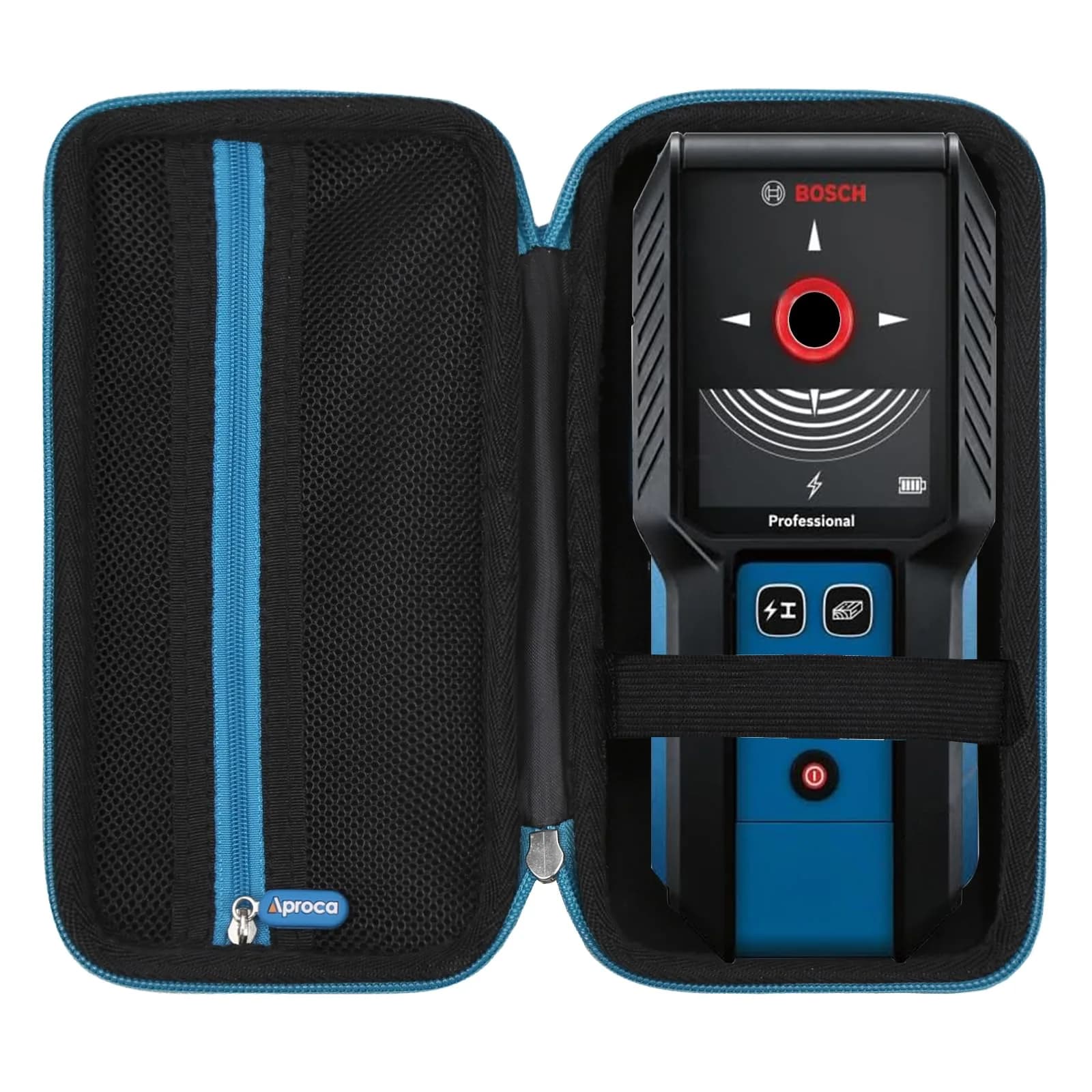 Aproca Hard Storage Travel Case for Bosch GMS120 Scanner | Blue — Blue