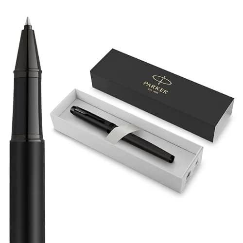 Parker IM Rollerball Pen, Fine Point, Matte Black, 0.9mm | Smooth Writing for Professionals thumbnail 1