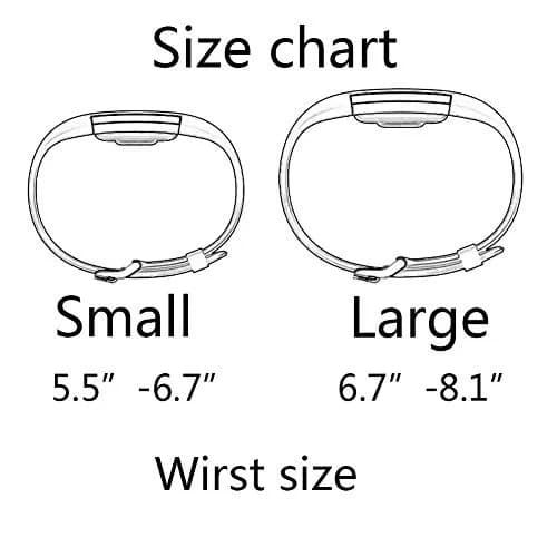 Yuuol Replacement Bands for Fitbit Charge 2, Silicone Classic Bands for Fitbit Charge 2 (Large, Brown) | Adjustable & Waterproof thumbnail 3