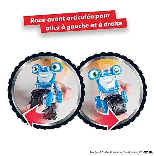 Ricky Zoom Rev & Roll Loop | 7-inch Motorized Toy Vehicle for Kids 3+ | Blue thumbnail 3