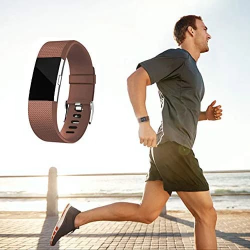 Yuuol Replacement Bands for Fitbit Charge 2, Silicone Adjustable Classic Bands for Fitbit Charge 2, Small 15.5cm (5.5"-6.7") thumbnail 5