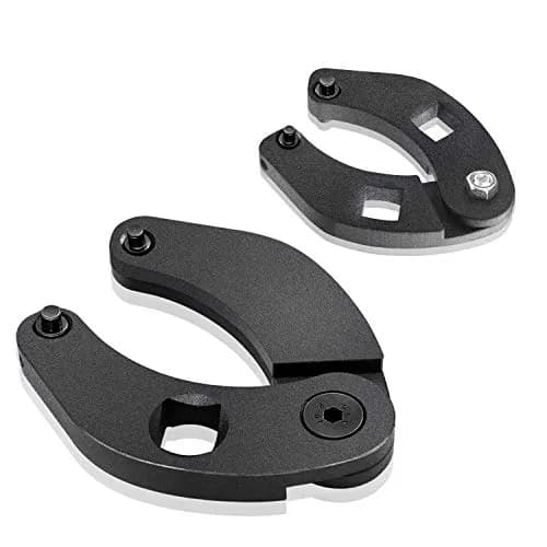 IVARKEY Adjustable Gland Nut Wrench Set for Hydraulic Cylinders | Universal Set of 2, Reversible, Alloy Steel, Silver thumbnail 1