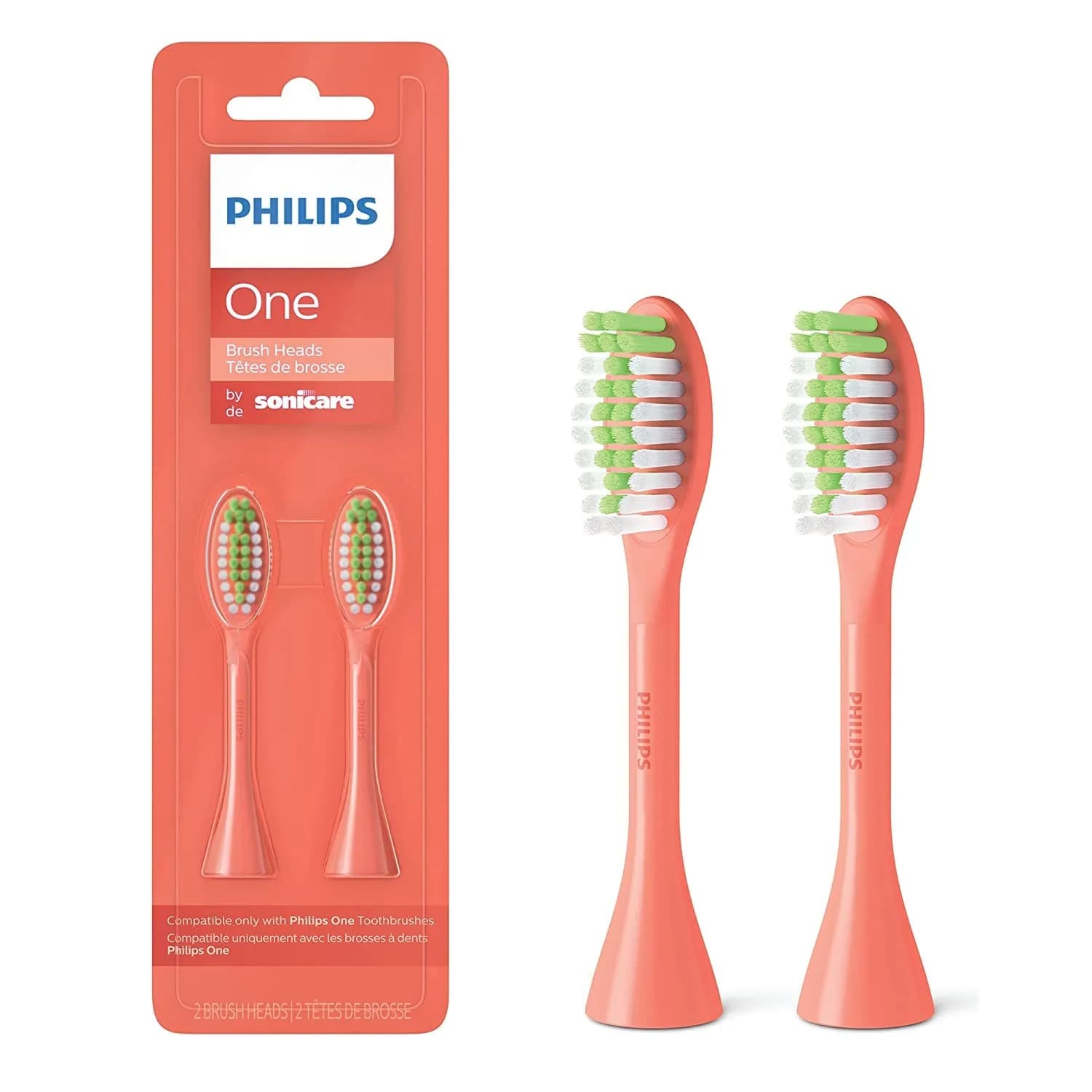Philips Sonicare Kids Replacement Brush Heads - Miami Coral, 2-Pack — Miami Coral