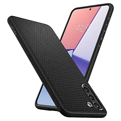 Spigen Liquid Air Galaxy S21 Case, Matte Black | Military-Grade Protection & Slim Fit thumbnail 4
