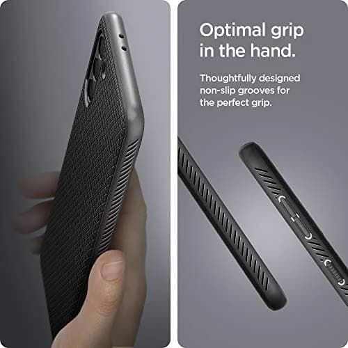 Spigen Liquid Air Galaxy S21 Case, Matte Black | Military-Grade Protection & Slim Fit thumbnail 5