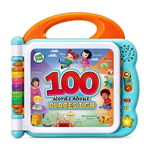LeapFrog 100 Words About Places I Go Book | Bilingual Learning Toy for Ages 18+ Months thumbnail 1