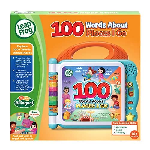LeapFrog 100 Words About Places I Go Book | Bilingual Learning Toy for Ages 18+ Months thumbnail 7