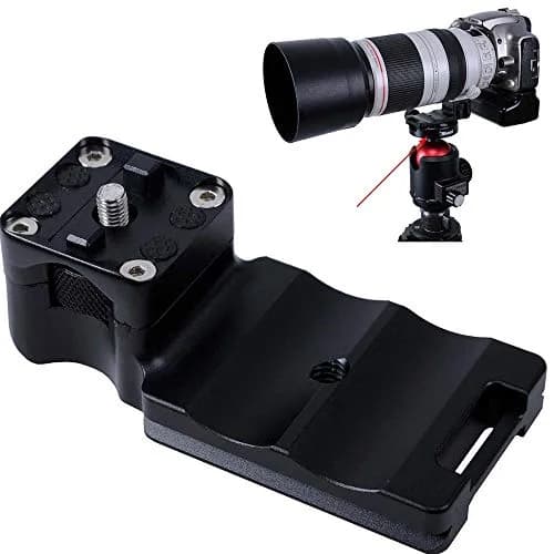 iShoot Lens Collar Foot Tripod Mount Ring Base for Canon EF 100-400mm f/4.5-5.6L IS II USM | Quick Release Plate, CNC Aluminum thumbnail 1