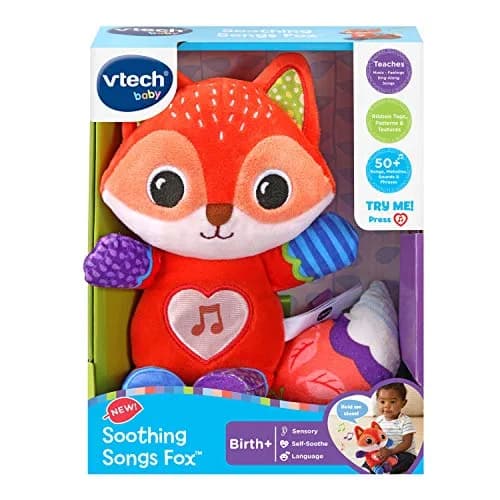 VTech Soothing Songs Fox, Red | Musical Toy for Babies with Lights & Sounds, Birth+ thumbnail 7