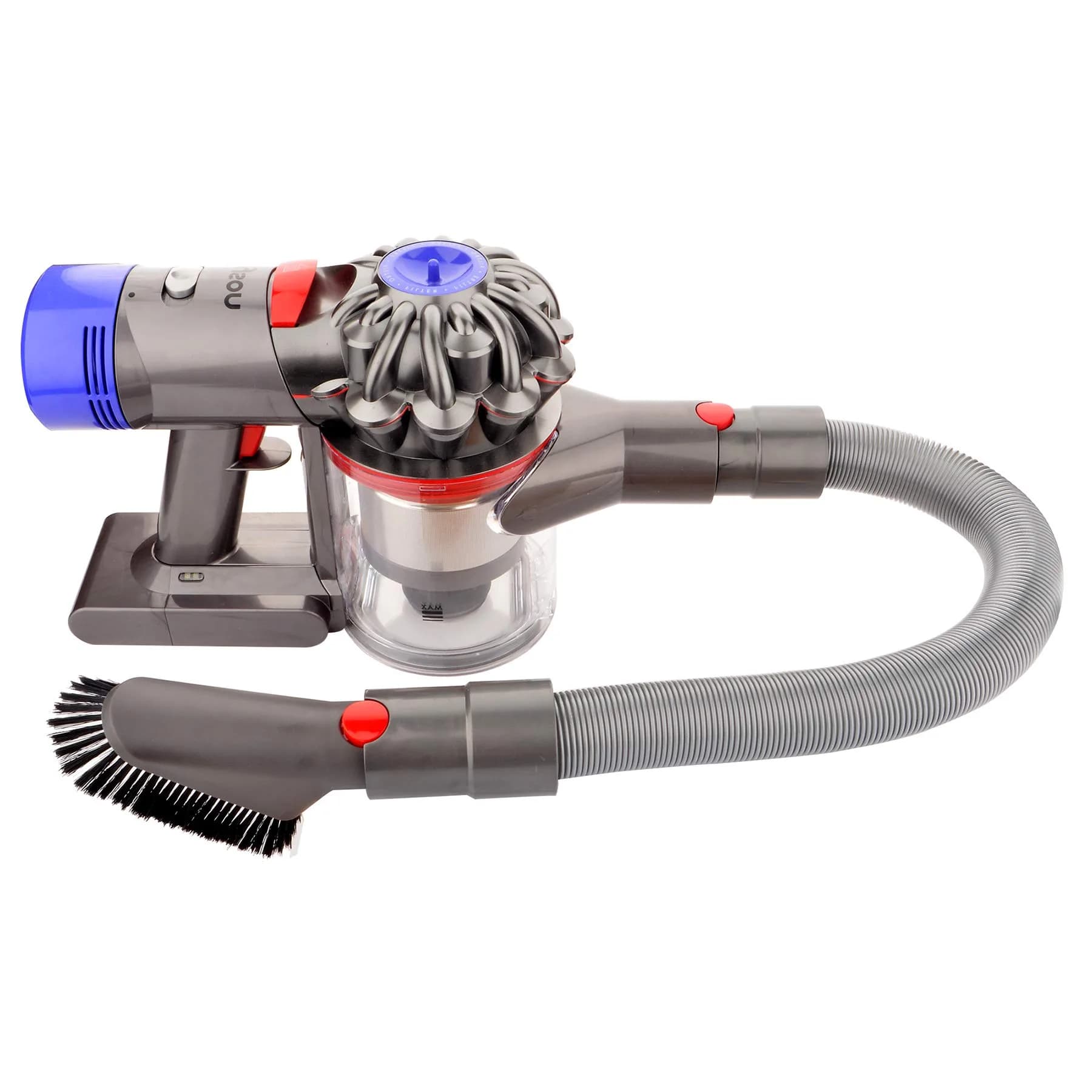 AINUO 6-in-1 Vacuum Cleaner Tool Kit with Extension Hose for Dyson V7-V15 | Gray Plastic & Metal Set - view 7