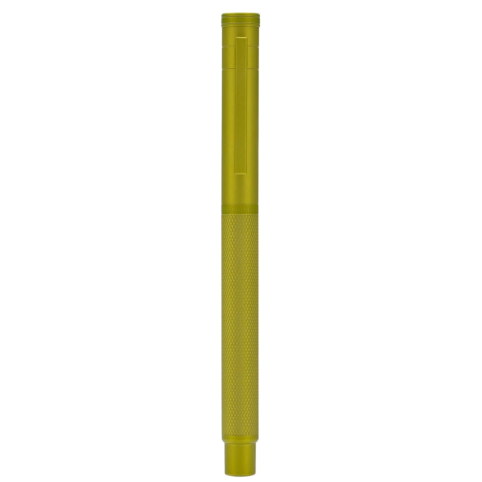 Asvine Mustard Yellow Forest Fountain Pen Fine Nib, Classic Design with Converter and Metal Pen Case | 0.5mm Fine Nib - view 8