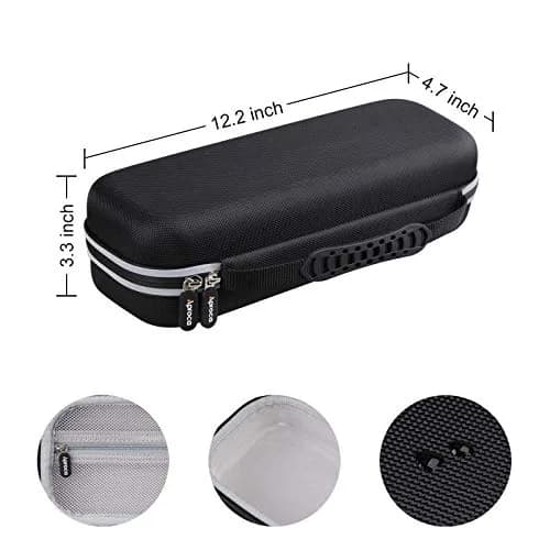 Aproca Portable Case for Canon ImageFORMULA R10 / P-215II | Durable EVA Hard Bag with Mesh Pocket, Black (Case Only) thumbnail 7