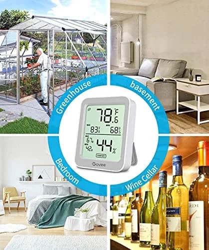 Govee Indoor Hygrometer Thermometer 2 Pack H5075 with Bluetooth App Control | Accurate Temp & Humidity Monitoring thumbnail 7