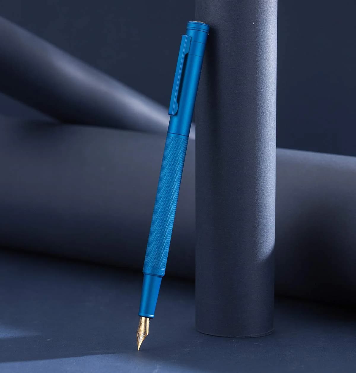 Asvine Blue Forest Fountain Pen Fine Nib 0.5mm (0.02in) | Smooth Ink Flow for Writing - view 8