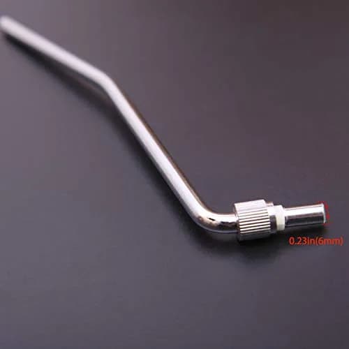 LGEGE 6mm Double Tremolo Arm | Silver Guitar Whammy Bar for Floyd Rose System thumbnail 4