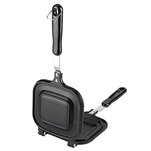 Oumefar Square Double-Sided Pancake Pan 36.5x16x3.5cm (14.4x6.3x1.4in) | Nonstick Sandwich Maker for Breakfast Omelettes thumbnail 5