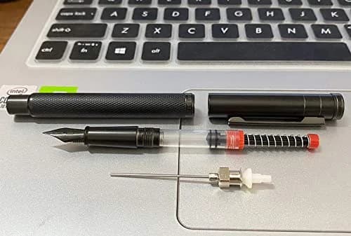 Asvine 5 Pack Fountain Pen Ink Syringe Filler with Blunt Needle Tip | Smooth Ink Flow thumbnail 7