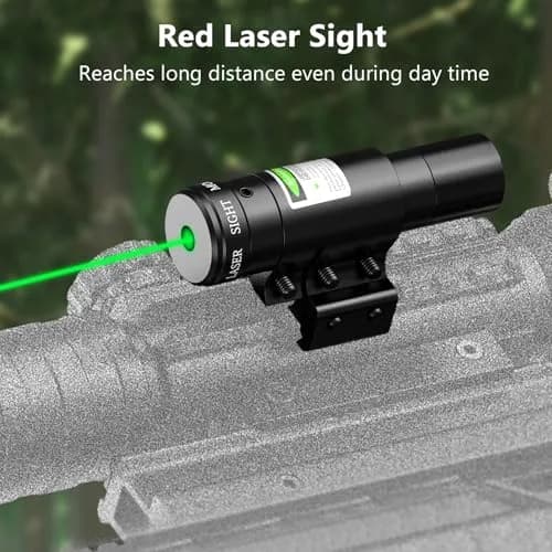 MidTen 3-9x32 4-in-1 Scope Combo with Dual Illuminated Scope Optics & 4 Holographic Reticle Rangefinder Illuminated Sight & 20mm Mount | Versatile Hunting & Shooting Scope thumbnail 6